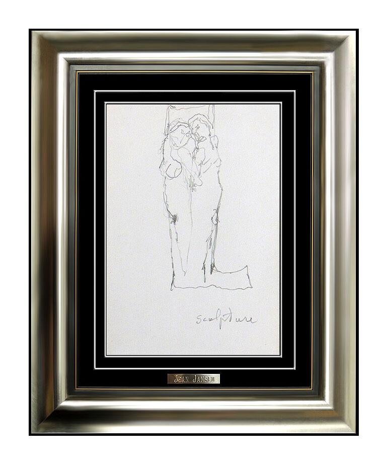 Jean Jansem Original Graphite Drawing, with his selected Custom Frame and listed SUBMIT BEST OFFER Option

Offers Now: The item up for sale is a very rare and Authentic, Original Graphite Drawing of an embraced nude male and female, that retails for