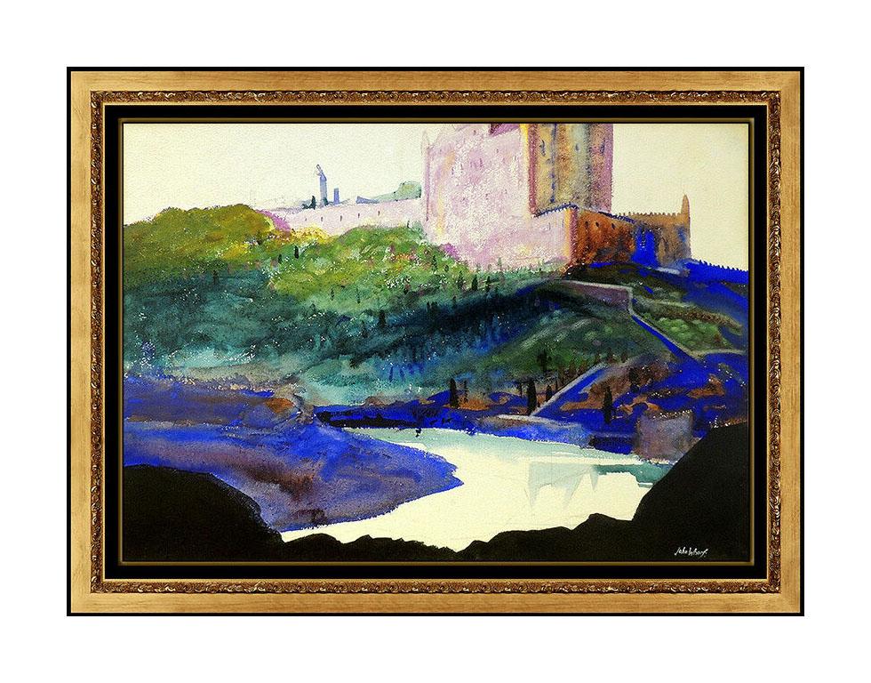 John Whorf Authentic and Large Original Watercolor Painting, Professionally Custom Framed and listed with the Submit Best Offer option

Accepting Offers Now: The item up for sale is a spectacular, vintage watercolor by Whorf, that retails for