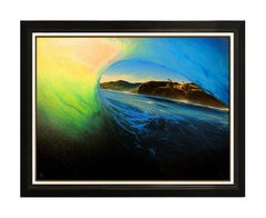 Ashton Howard View Into My World Giclee On Canvas Signed Wave Landscape Artwork