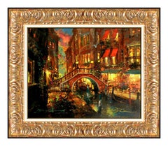 James Coleman Giclee on Canvas Signed Evening Falls Disney Art