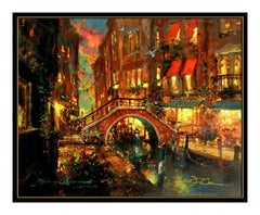 James Coleman Giclee on Canvas Signed Evening Falls Disney Art