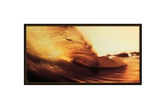 Ashton Howard Large Original Giclee On Canvas Hand Signed Gulf Coast Gold Surf