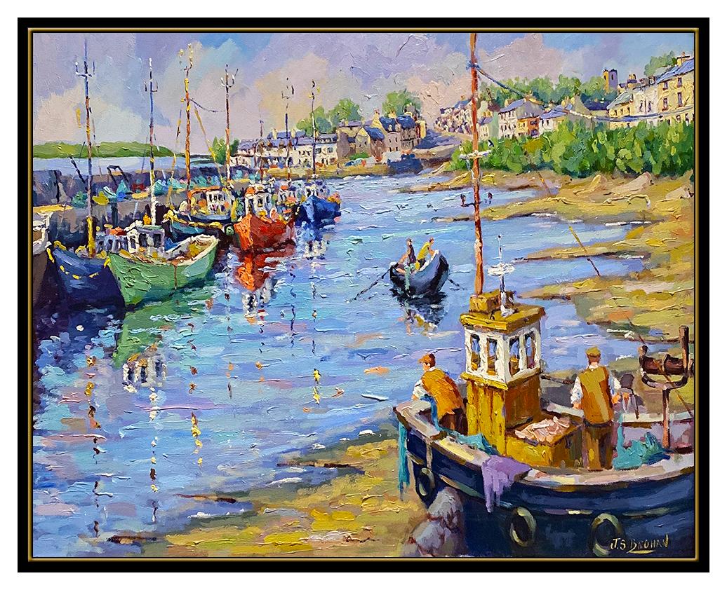 James S. Brohan Authentic & Large Original Oil Painting on Canvas, Professionally Custom Framed and listed with the Submit Best Offer option

Accepting Offers Now: The item up for sale is a spectacular and bold Oil Painting on Canvas by Legendary