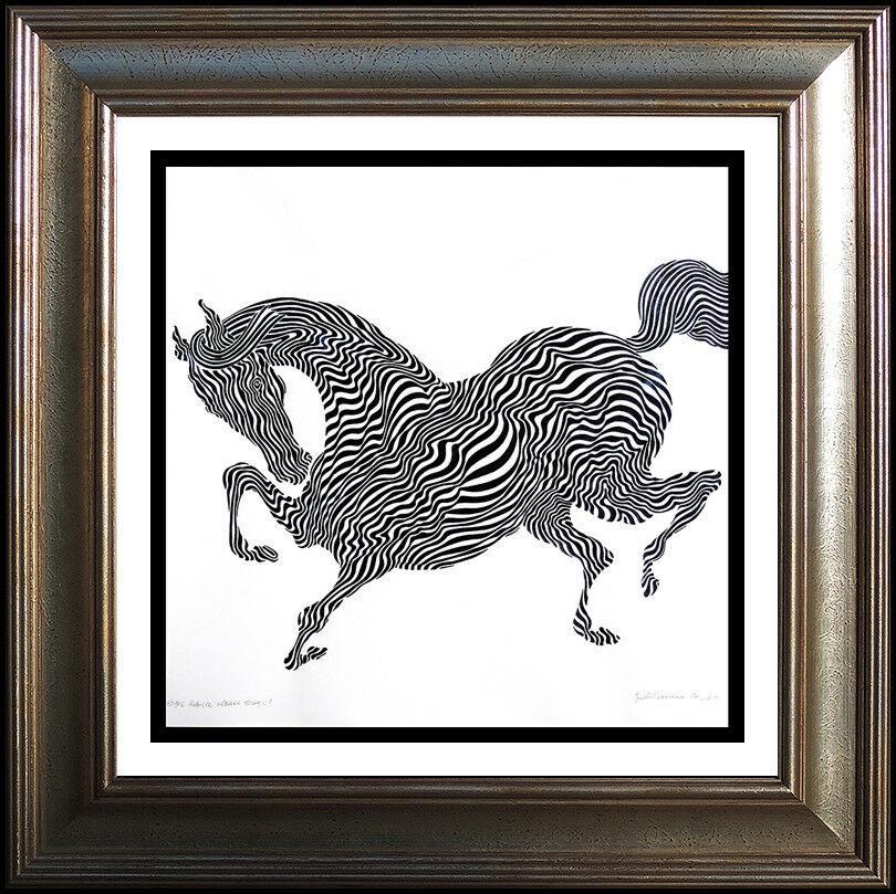 Guillaume Azoulay Authentic & Original Ink Drawing, Professionally Custom Framed and listed with the Submit Best Offer option

Accepting Offers Now: The item up for sale is a spectacular and bold Pen and Ink Drawing on Art Paper by Legendary Modern