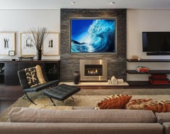 Ashton Howard Oil Painting On Canvas Large Original Signed Seascape Wave Framed