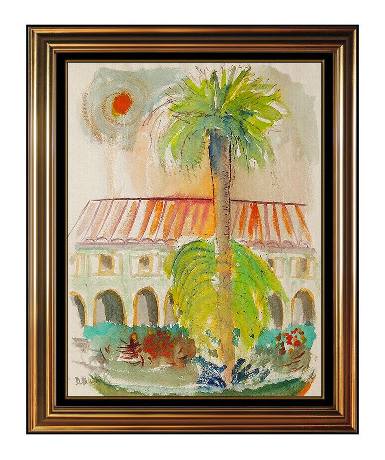 David Burliuk Authentic and Original Watercolor Painting on Paper, in a vintage Handmade Frame and listed with SUBMIT BEST OFFER Option

Accepting Offers Now: The item up for sale is a very rare, Original Watercolor Painting by Burliuk that retails