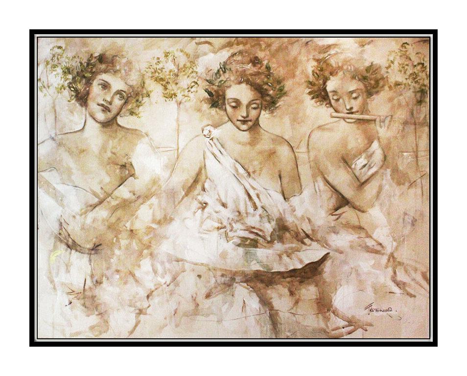 Francois Fressinier Authentic & Large Original Oil Painting on Canvas, Elaborately Custom Framed with a hand-carved relief sculpture and listed with the Submit Best Offer option


Accepting Offers Now: The item up for sale is a spectacular and bold