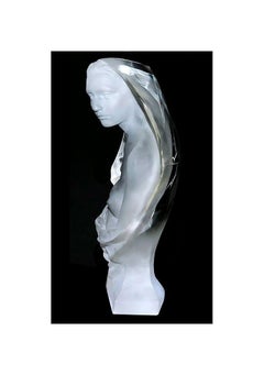 Frederick Hart Original Acrylic Sculpture Contemplation Signed Nude Female Art