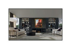 James Coleman Large Original Giclee On Canvas Twilight Sea Art