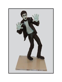 Jerome Soble BRONZE SCULPTURE Original Signed Mime Figurative Artwork Authentic