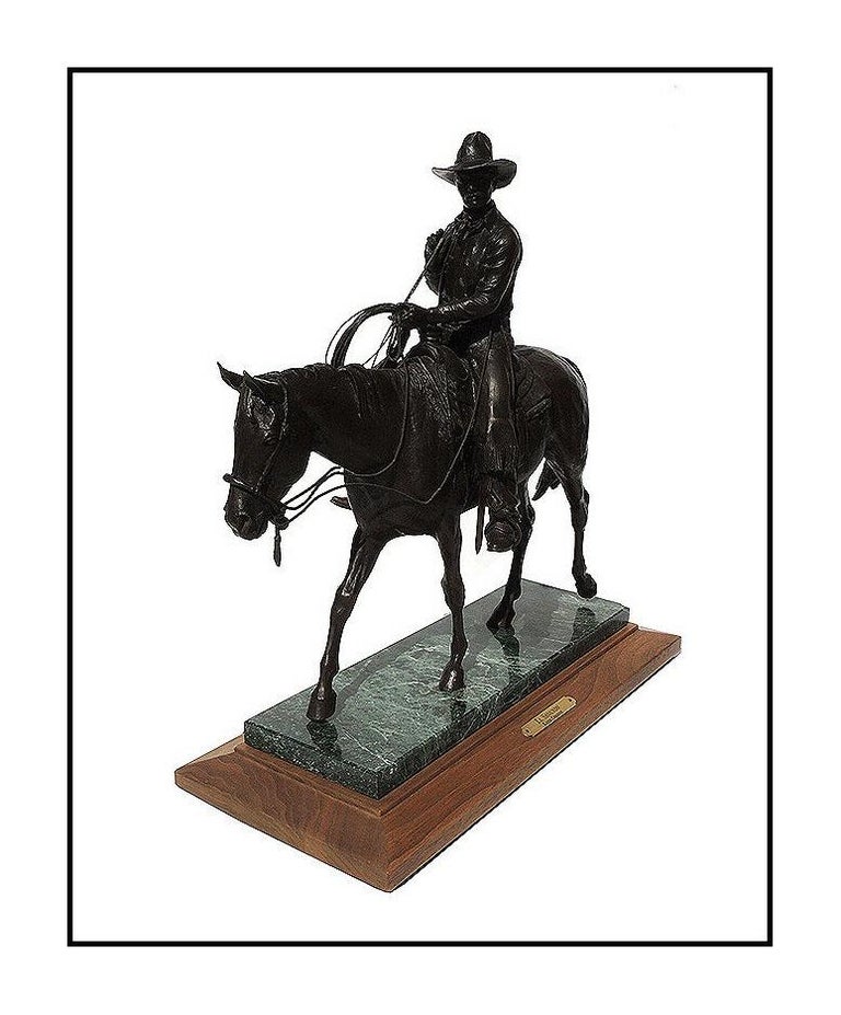 Keith Christie - Keith Christie Large Western Bronze Sculpture El Segundo  Signed Horse Cowboy Art For Sale at 1stDibs | el segundo western, keith  christie artist, el segundo horse