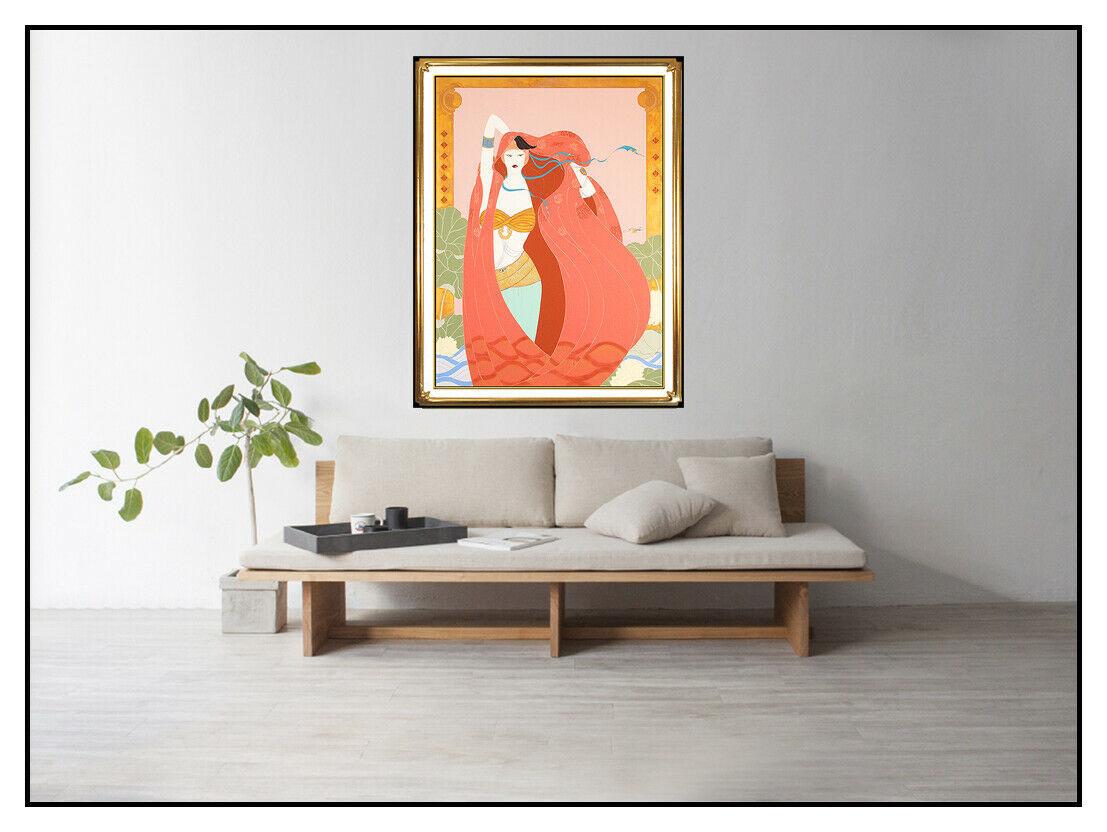 Lillian Shao Large & Original Acrylic Painting on Canvas, Professionally Custom Framed and listed with the Submit Best Offer option

Accepting Offers Now: The item up for sale is an Original Acrylic PAINTING on Canvas by Shao of an alluring