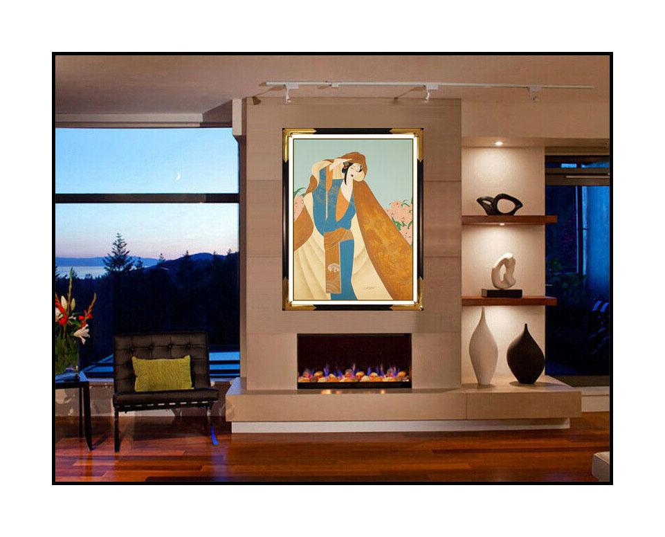 Lillian Shao Large & Original Acrylic Painting on Canvas, Professionally Custom Framed and listed with the Submit Best Offer option
Accepting Offers Now: The item up for sale is an Original Acrylic PAINTING on Canvas by Shao of an alluring debutante