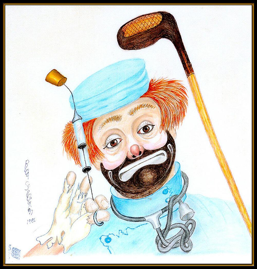 red skelton paintings value