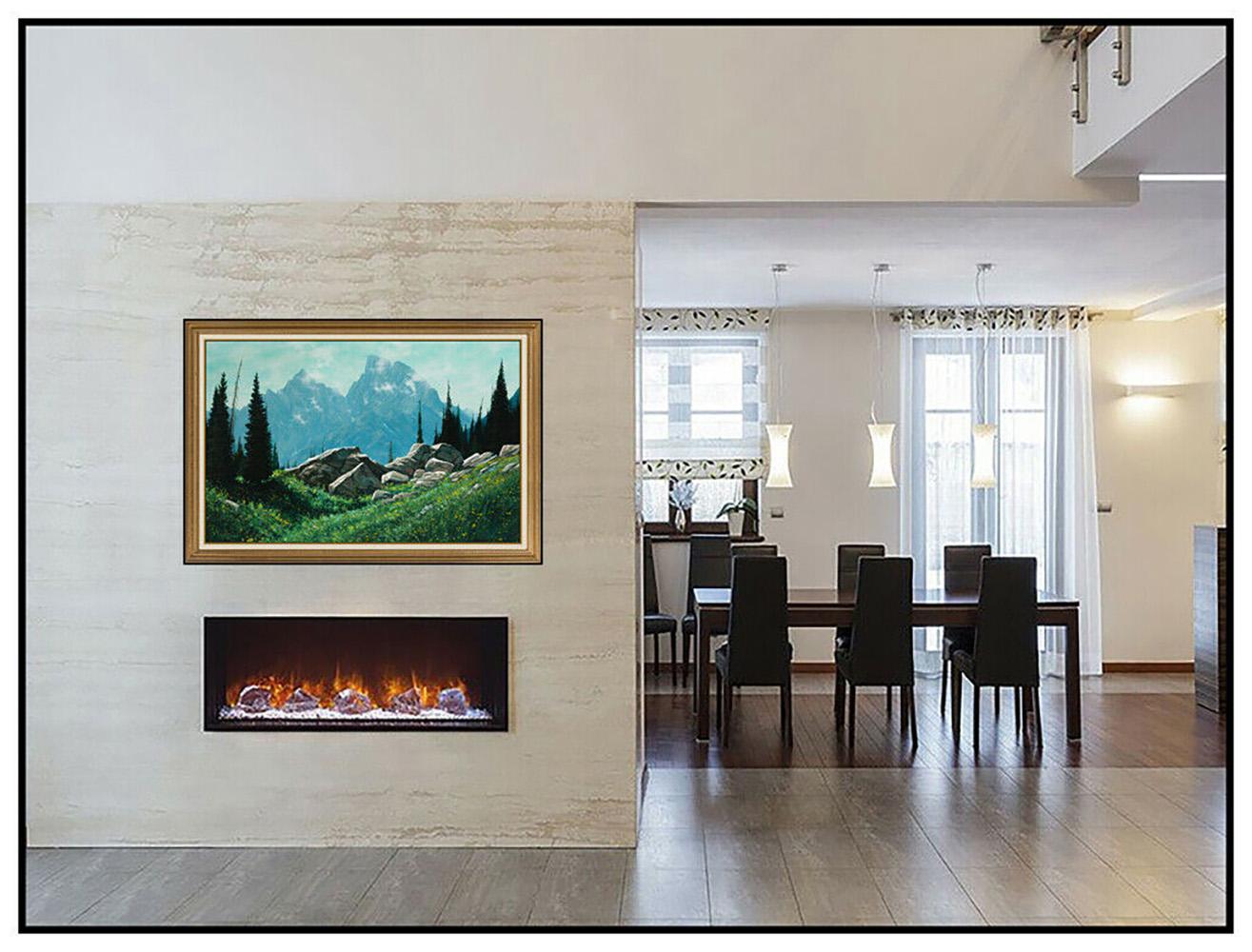 Roy Kerswill Authentic & Large Original Oil Painting on Canvas, Professionally Custom Framed and listed with the Submit Best Offer option

Accepting Offers Now: The item up for sale is a spectacular Oil Painting on Canvas by Legendary Realism