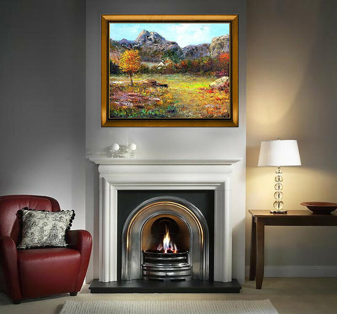 mountain painting reference