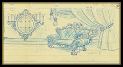 Walter Lantz Original Production Animation Drawing Woody Woodpecker Signed Art