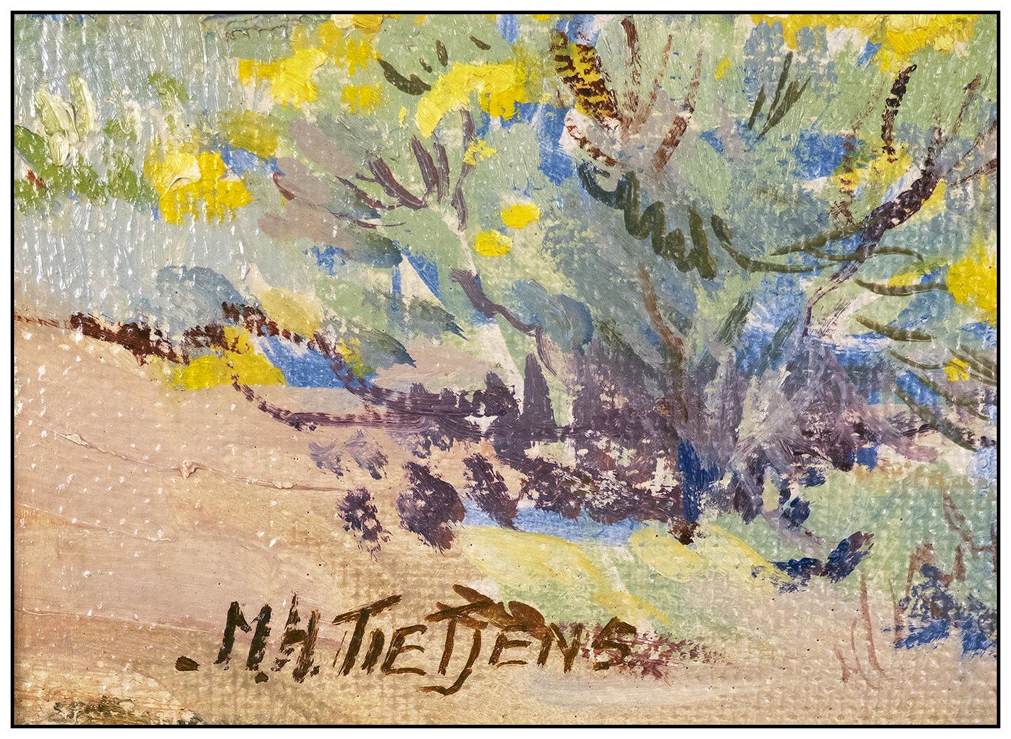 Marjorie Tietjens Original Oil On Board Painting Signed Western Landscape Art For Sale 2
