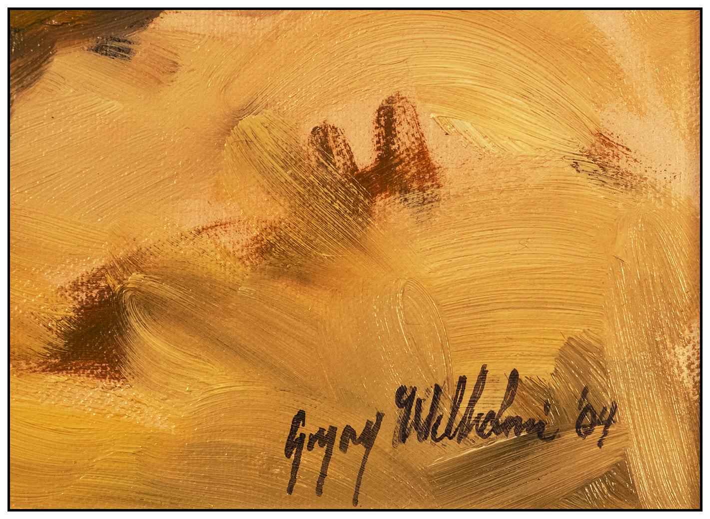 Gregory Wilhelmi Authentic & Original Oil Painting On Canvas, Professionally Custom Framed and listed with the Submit Best Offer option

Accepting Offers Now: The item up for sale is a spectacular and bold Oil painting on Canvas by Iconic