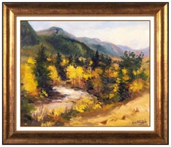 Gregory Wilhelmi Original Oil Painting on Canvas Signed Landscape Western Art