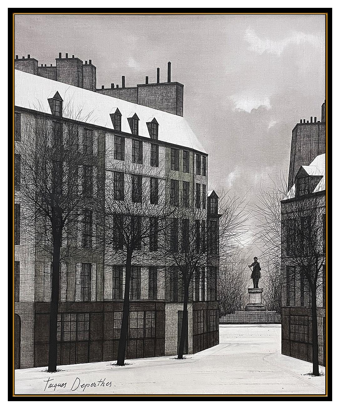artist jacques deperthes