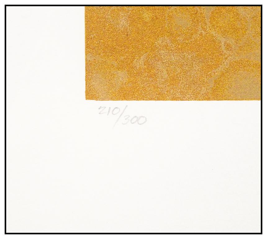 EErte Highly Embossed, Hand Signed and Numbered Original Serigraph, 