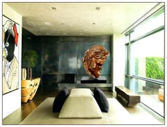 Frederick Hart Large Bronze Sculpture Ex Nihilo 2 Female Nude Bust Signed