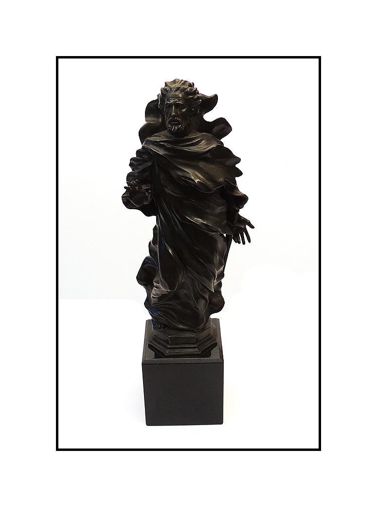 
Frederick Hart Authentic & Large Original Bronze Sculpture, listed with the Submit Best Offer option

Accepting Offers Now:  Here we have something that is very rare to find, a Full Round Bronze Sculpture by Frederick Hart titled "St. Paul