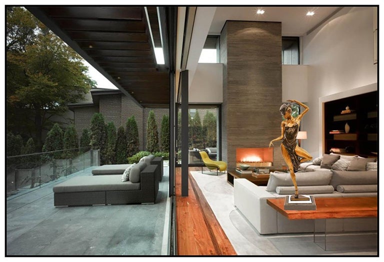 Mario Jason Mario Jason Monique Large Original Bronze Sculpture