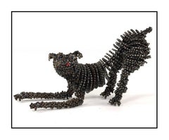 Nirit Levav - Nirit Levav Original Bronze Sculpture Hand Signed Dog Bicycle Parts Recycled Art Nirit Levav Original Bronze Sculpture Hand Signed Dog Bicycle Parts Recycled Art