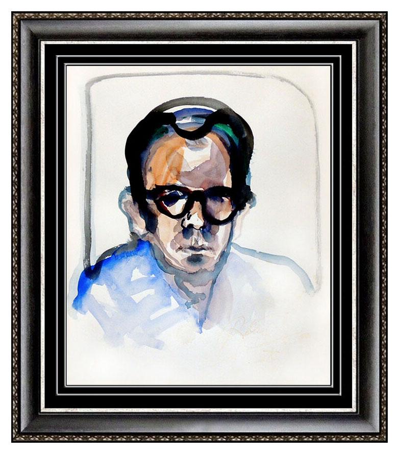 Noel Rockmore Original Painting, Custom Framed and listed with the Submit Best Offer option

Accepting Offers Now:  Up for sale here we have an Extremely Rare and Authentic Original Watercolor Painting by Noel Rockmore titled,"Mort 10 A.M." from his