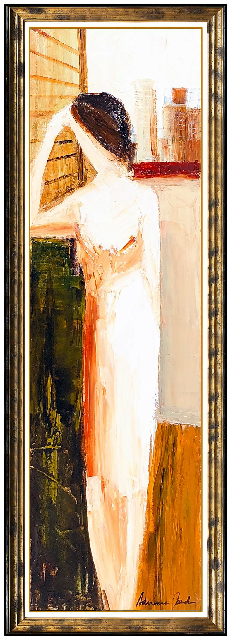 Adriana Naveh Authentic & Large Original Acrylic Painting on Canvas, Professionally Custom Framed and listed with the Submit Best Offer option

Accepting Offers Now: The item up for sale is a spectacular Acrylic Painting on Canvas by Renowned