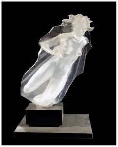 Frederick Hart Original Acrylic Sculpture Sacred Mysteries Female Signed Large