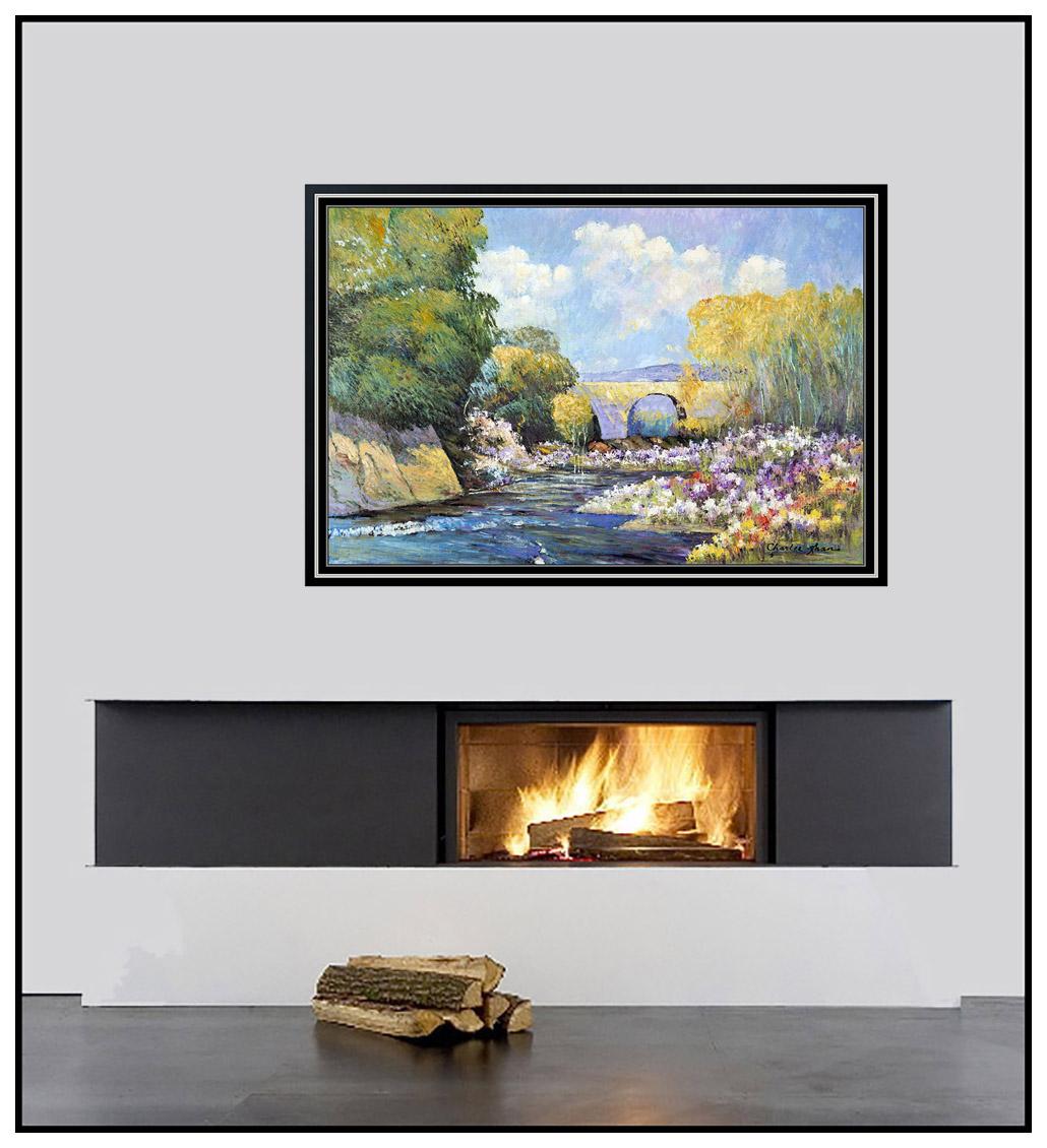 Charles Zhan Authentic & Large Original Oil Painting on Canvas, Professionally Custom Framed and listed with the Submit Best Offer option

Accepting Offers Now: The item up for sale is a spectacular and bold Oil Painting on Canvas by Legendary