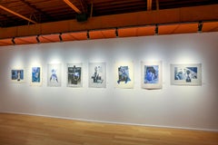 Kind of Blue (Pastel on paper of Jazz musicians Miles Davis, John Coltrane)