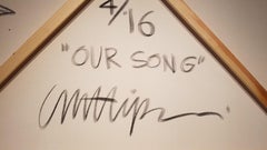 Our Song (Bright vivid lush abstract expressionist painting w/ movement)