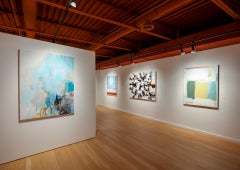 Coastal Rhythms (Expressionist, Abstract, blue, painting, Acrylic, Canvas)