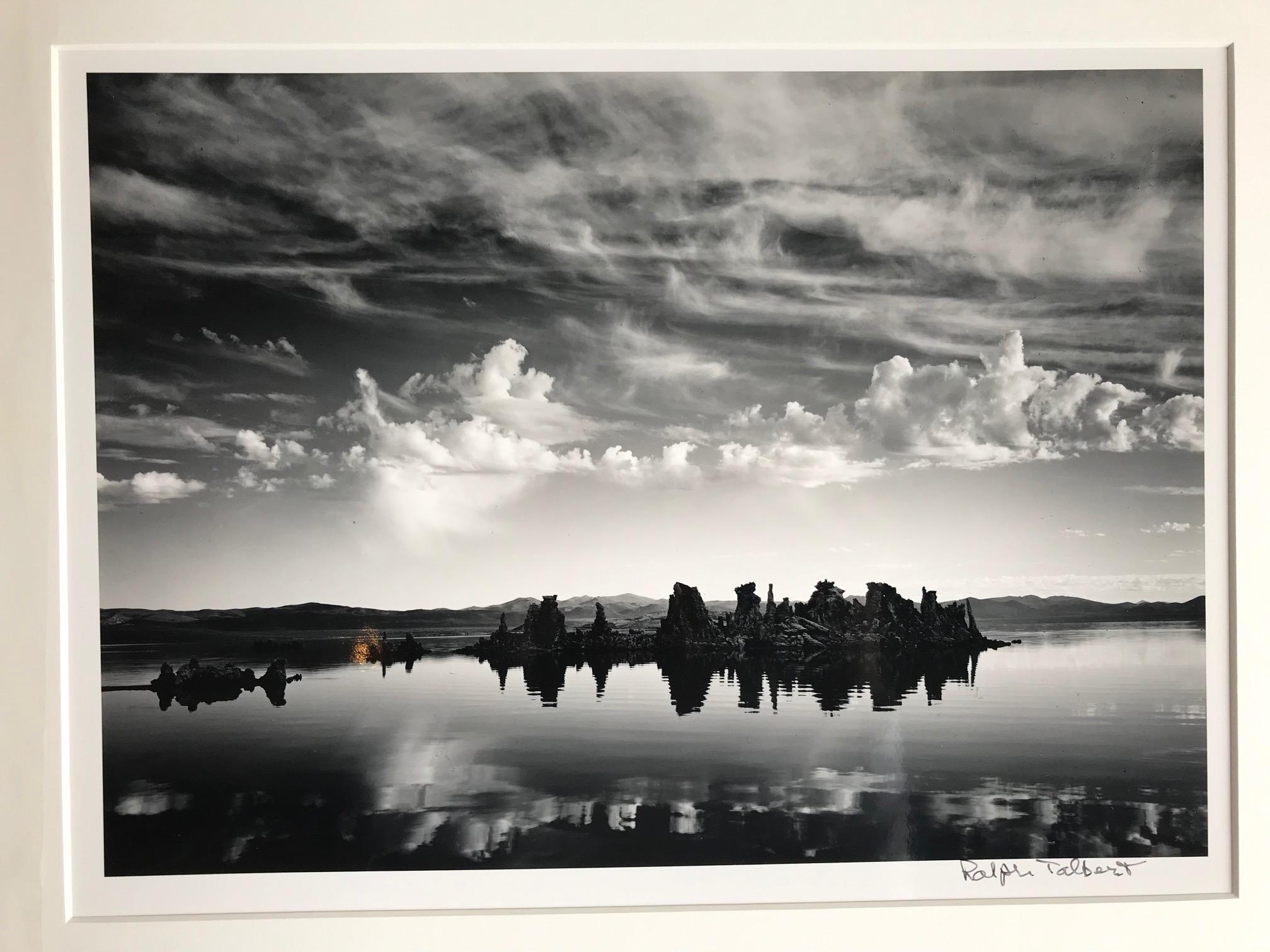 Ralph Talbert Black and White Photograph - Mono Lake Sunrise