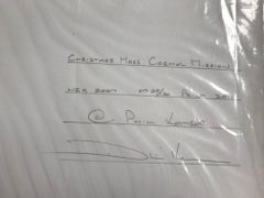 Christmas Mass, Carmel Basilica Mission Sepia Toned Original Silver