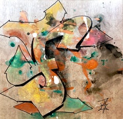 Kelography Letters (Graffiti "F" Urban Graphic) / Limited ed. 25