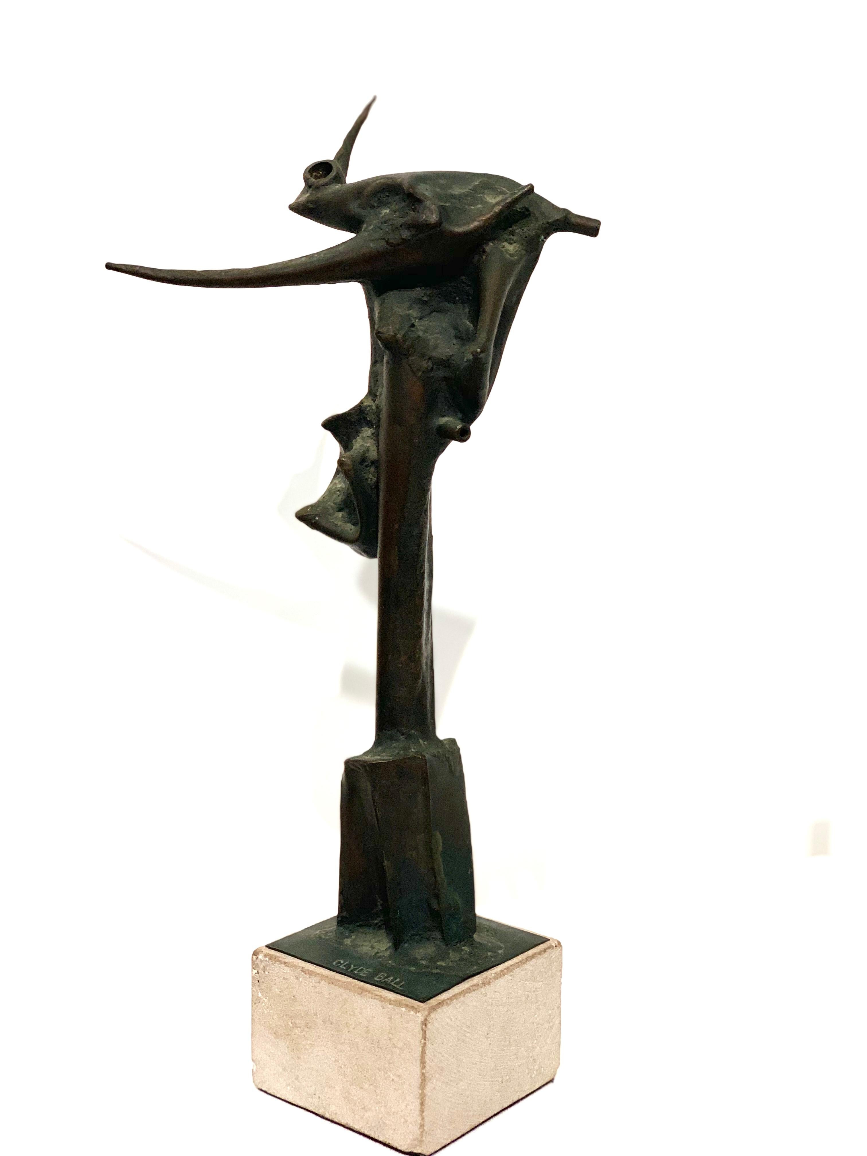 Untitled - Abstract Sculpture by Clyde Ball