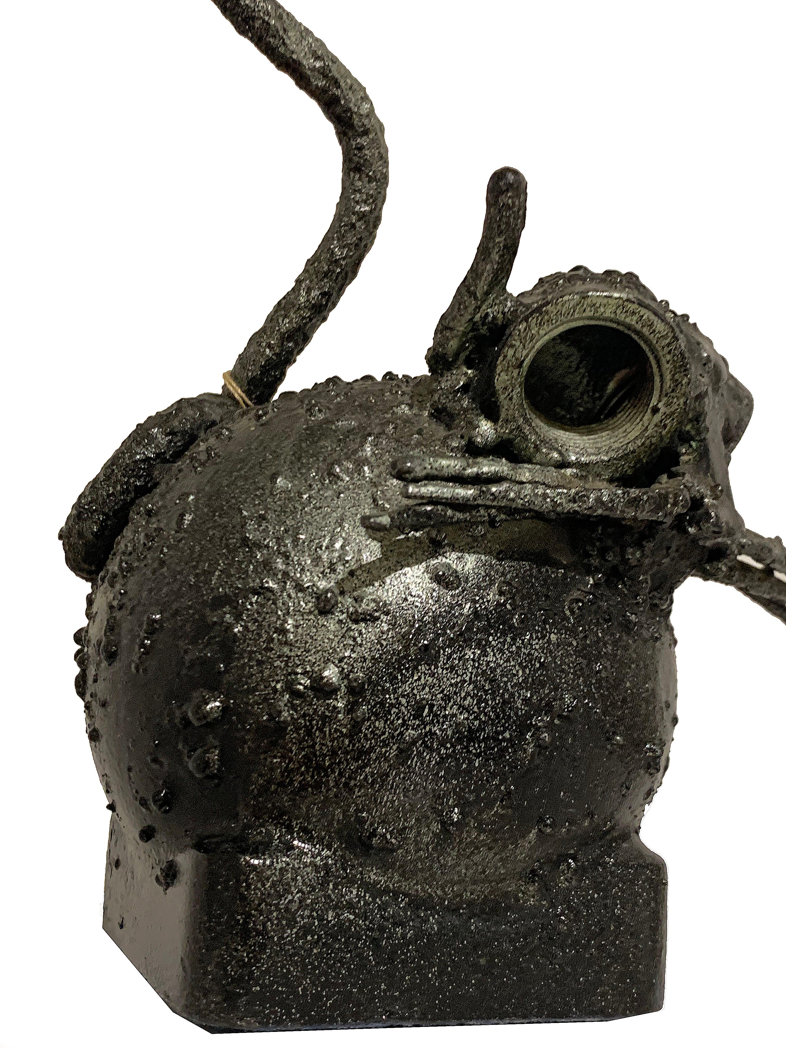cat made of metal