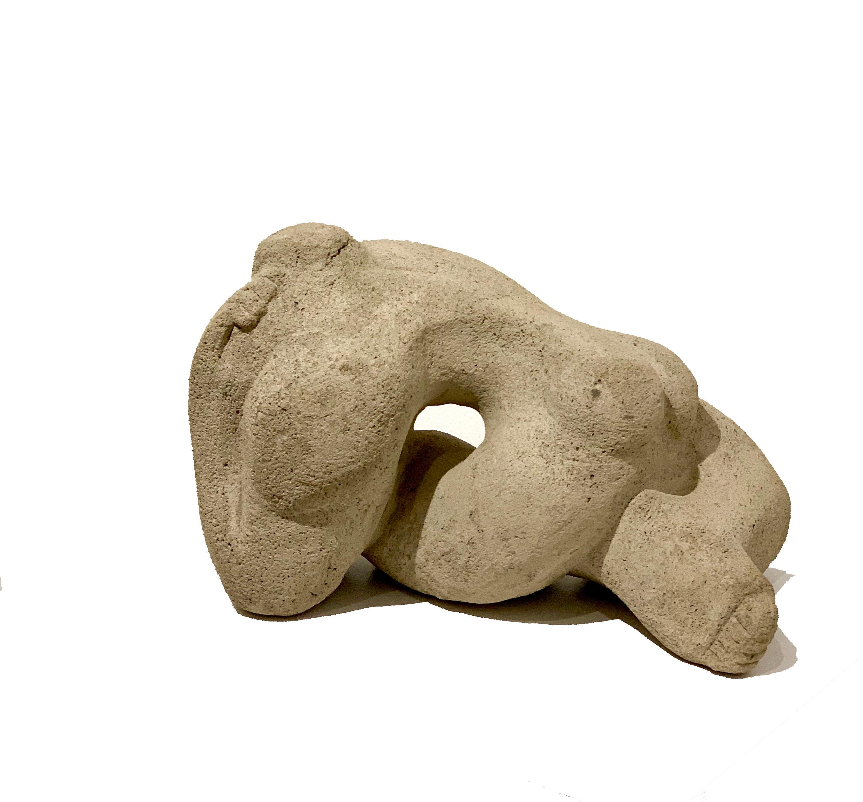 Reclining Figurative Sand, Stone Sculpture  1