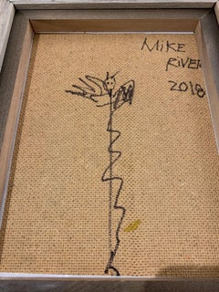 Untitled, Figure on Red and Green