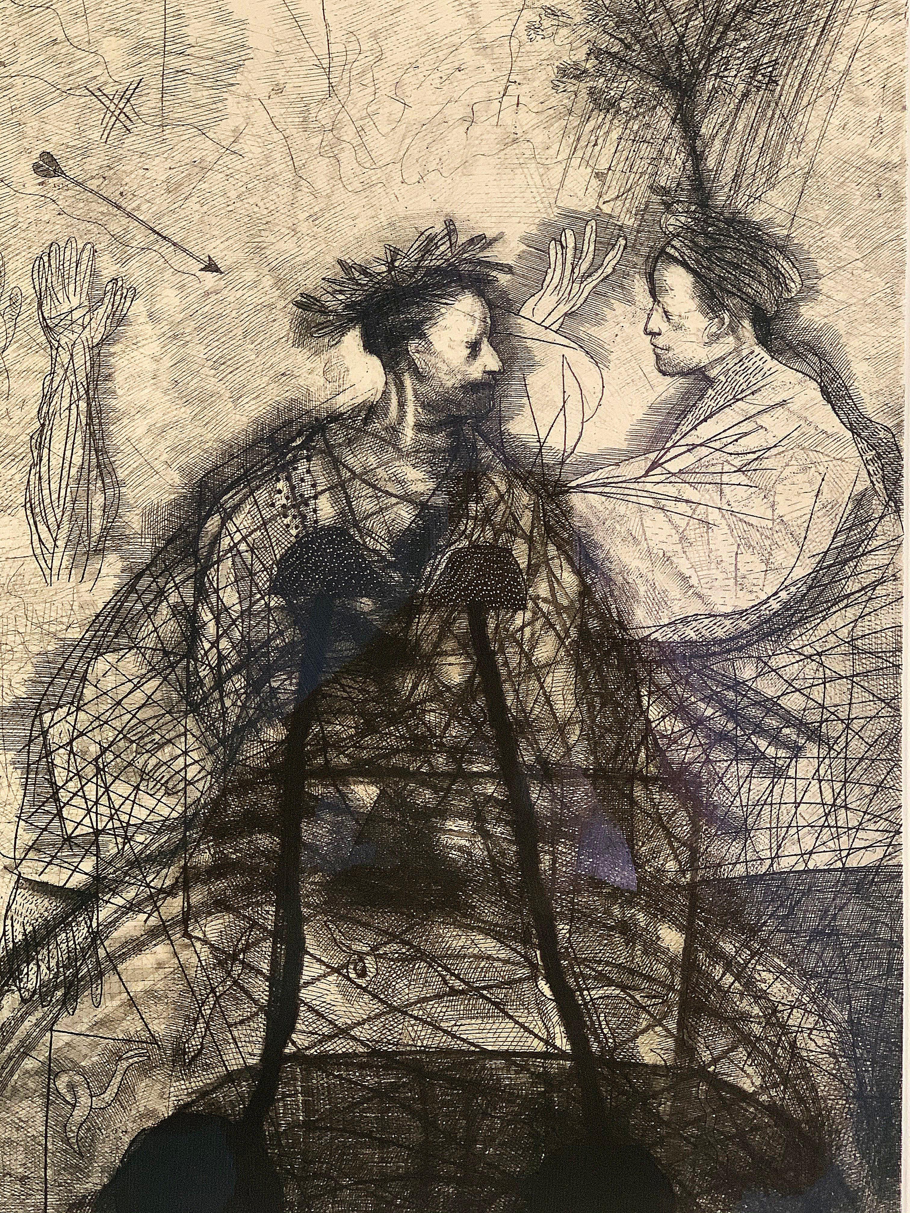 Figurativo sin título de Miguel Conde, nº 102/150 en venta 7