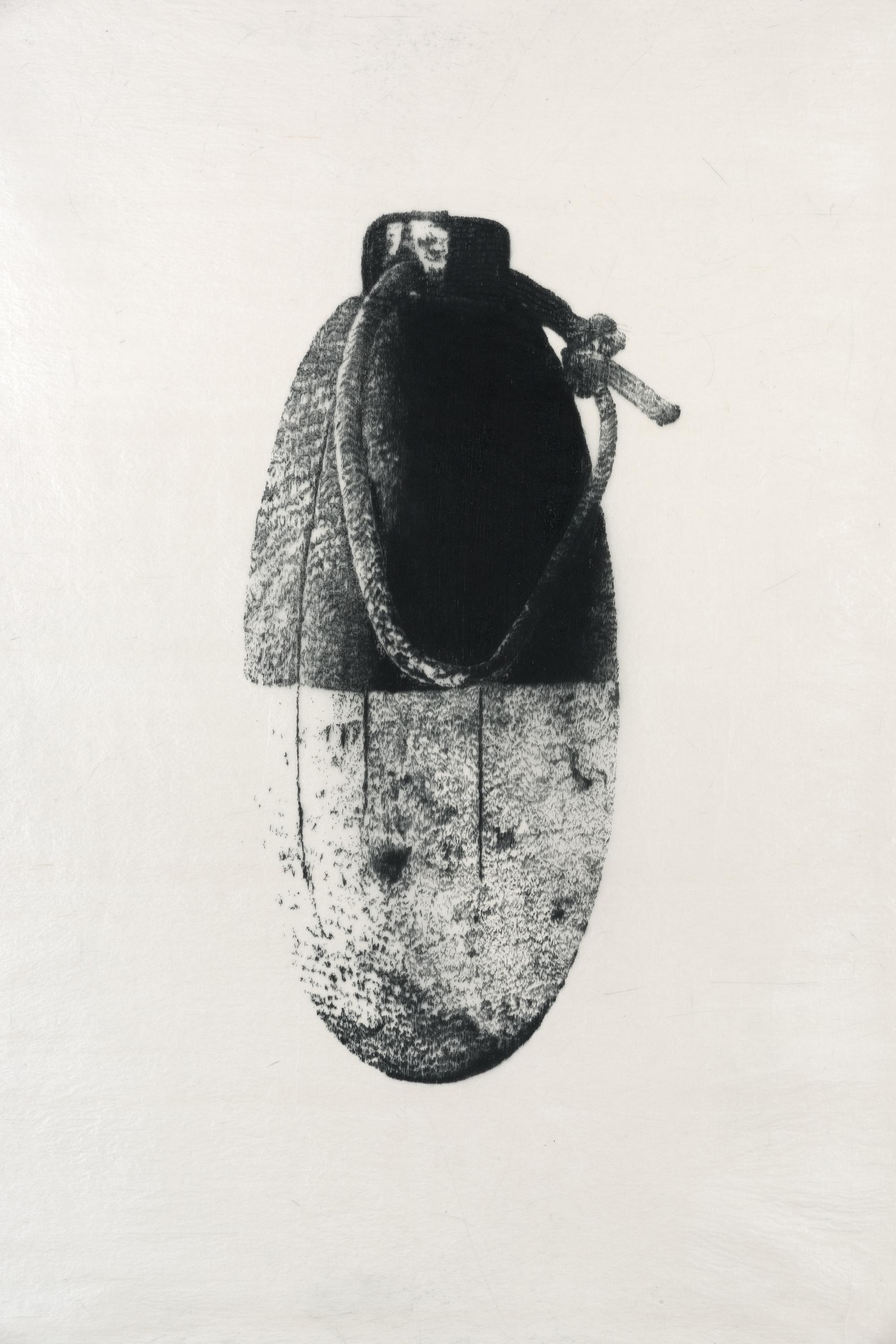 Laine Groeneweg Still-Life Print - Nautical Study #1,  Drypoint on Gampi 