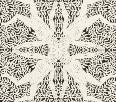 Symmetries, Quartet, 2005, Unique work, Cut paper, Japanese paper