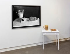 Nature Morte, large framed archival photograph from found glass negatives,