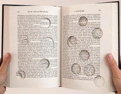 Light Reading II, hand-cut found book (Charles Darwin, The Origin of Species),