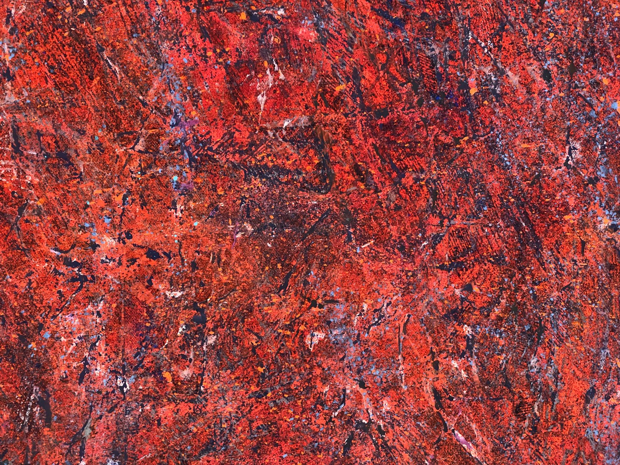 untitled red painting